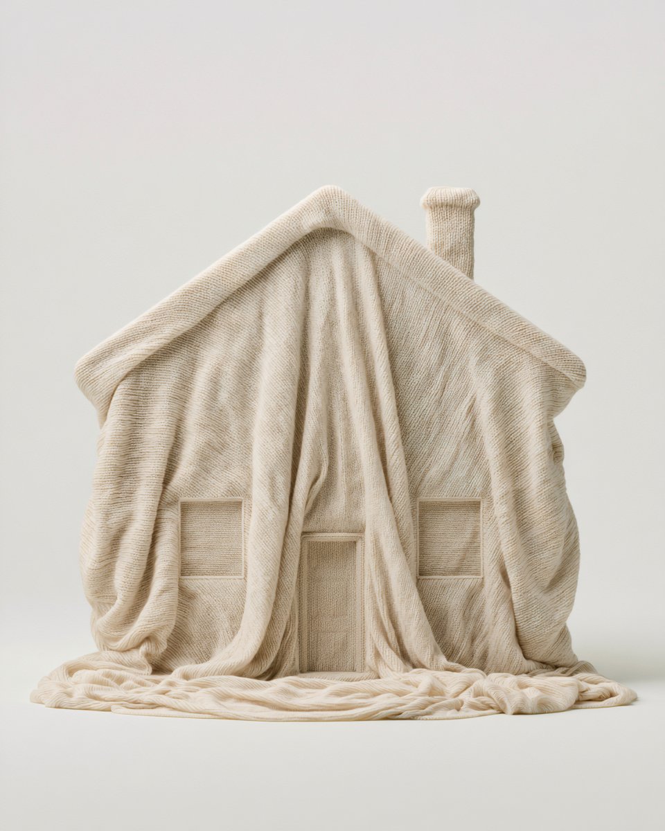 house, soft fabric texture